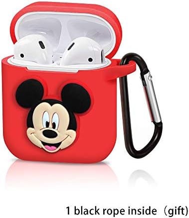 AirPods Case Protective Silicone Cover and Skin Compatible with Apple Airpods Charging Case (Mickey1)