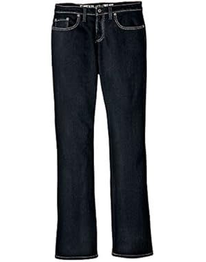 DKS WMS DSW RLX BOOTCUT STNWSH ODYED BLK 22 RG