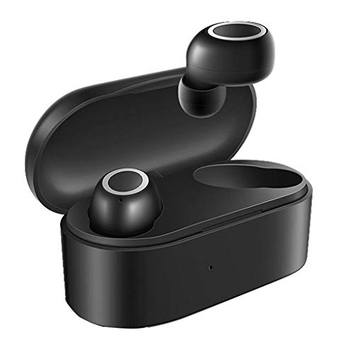 Bluetooth Earphones in Ear Wireless Headphones with Charging Box BT 5.0 HIFI Mini Headset Bass TWS Earbuds IPX7 Waterproof 3D Surround Sound with Microphone -