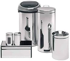 brabantia tea coffee sugar canister set