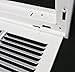 HVAC Premium 30 x 12 Duct Opening Steel Return Air Filter Grille, for 1-inch Filter, Removable Door, Flat Stamped HVAC Vent Cover Grille, Outer Dimensions 32.5 x 14.5