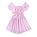 ACSUSS Men Shiny Satin Frilly Crossdressing Night Dress Lingerie Sissy Nightwear Underwear Pink XX-Large