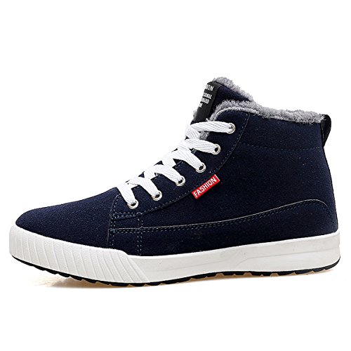 Gracosy Fashion Sneaker, Winter Warm Lace Up Ankle Sneakers Fashion