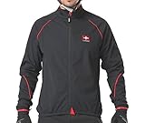 4ucycling Windproof Black Cycling Jacket,Black,WEIGHT:165-175lbs HEIGHT:6'0