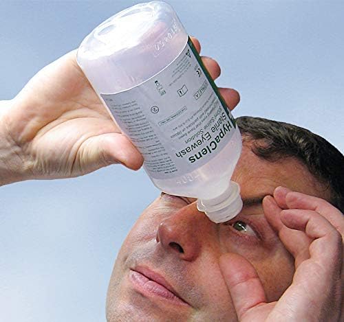 Hypaclens Premium Sterile Eyewash Station (2 x 500 ml and Mirror) - Image 4