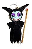 Maleficent Fairy Charm Voodoo String Doll Keyring Keychain