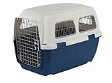 Marchioro Clipper Ithaka 4 Pet Carrier, 27.75-inches, Tan/Blue