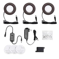 GETINLIGHT Dimmable LED Puck Lights Kit, Recessed