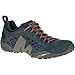 Merrell Mens INTERCEPT Blue Wing Leather Trainers 11.5 US