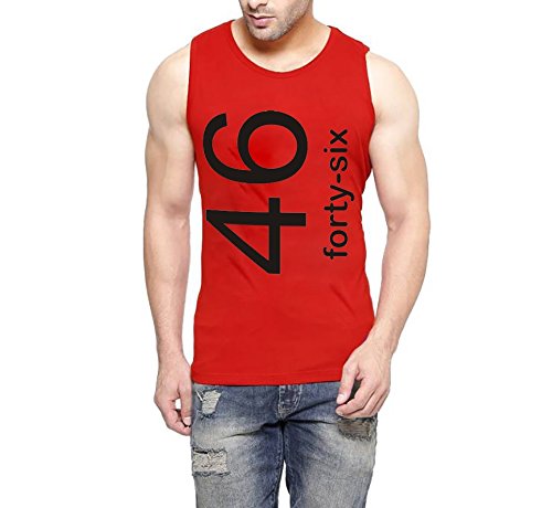 hotfits men's cotton sleeveless t-shirt