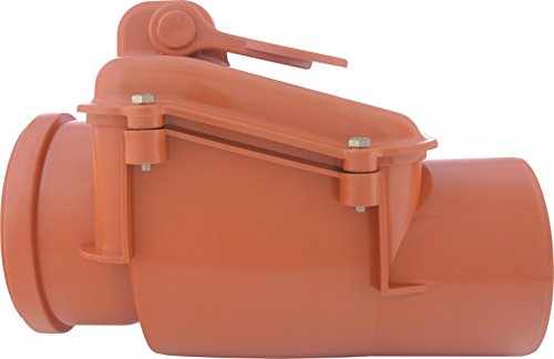 Rückstauverschluss Ø DN 110 mit verriegelbarer Rückstauklappe (Aquer) – Bild 3