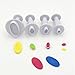 4-Pieces DIY Cake Plunger Cutter Molds Sugarcraft Cake Decorating, Oval by MERRY BIRD