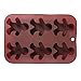 Meltset Silicone Baking Mold Gingerbread Man Chocolate Mold DIY Soap Mold