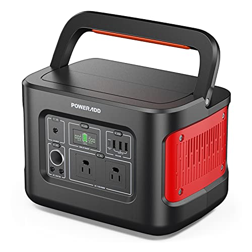 Portable Power Station, 280Wh/78000mAh Portable Solar Generator with ...