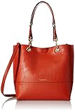 Calvin Klein Calvin Klein Reversible Novelty Tote Bag, Dark Orange/Luggage, One Size