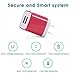 USB Wall Charger, LOOGGO Universal Dual USB 2.1AMP Wall Charger Plug Power Adapter Charger Block Cube for iPhone X/8/7/6 Plus, iPad, Samsung Galaxy S5/S6/S7 Edge, LG, ZTE, Motorola (3-Pack)