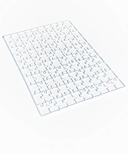The Clearly Impossible Puzzle 100 Pieces Clear Difficult Jigsaw Puzzle False Edge Pieces Clear Hard Puzzle 100 Piece Pricepulse