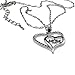 Embolden Jewelry I Love Mom Necklace | Double Heart Cubic Zirconia | Hypoallergenic Gift from Son or Daughter to Mom | Birthday - Anniversary - Christmas - Mothers Day