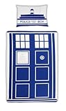 Dr Who Tardis Single Duvet Set