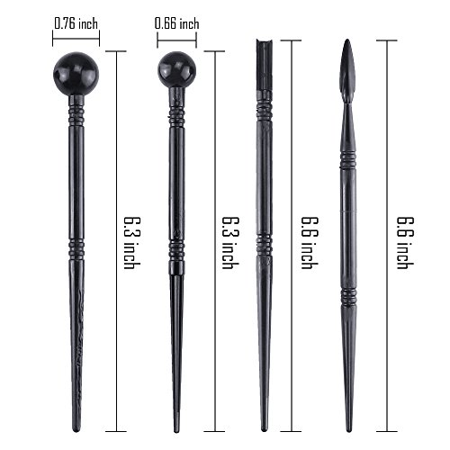 Caydo 23 Pieces Carving Modeling Tool Set Including Ball Stylus Clay Sculpting Tools, Pottery Tools, Modeling Tools, Painting Brushes, Zip Pouch for Sculpture Pottery