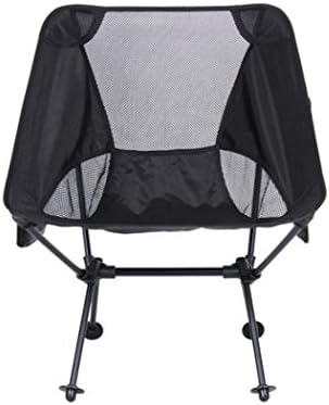 LOVEHIKE Portable Lightweight Folding Camping Backpack Chair with Carrying Bag for Fishing Hiking Picnic Beach Outdoor Sports Black