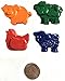 48 Farm Animal Crayons by MinifigFans™ - Birthday Party Favors - 12 Sets of 4 Crayons - Made in the USA from Crayola Crayons