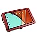 Fusion5 104A GPS Case,Mama Mouth PU Leather Folio Stand Cover for 10.1
