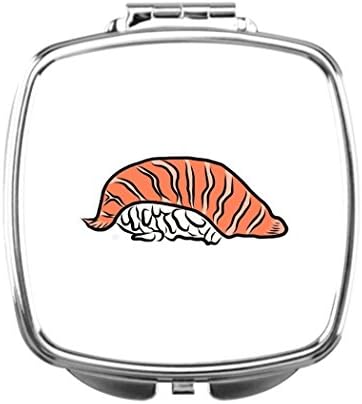 Personalised Mirrors Otoro Sushi Fatty Tuna Sushi Japanese Food Oishi Cheap Compact Mirrors