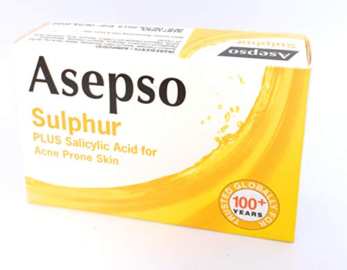 Asepso Sulphur Soap Plus Salicylic Acid for Acne