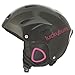 Lucky Bums Snow Sport Helmet for Skiing and Snowboarding (Metallic Black and Pink, Medium)