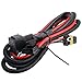 O-NEX HID Relay Harness 40A 12V 35W/55W Heavy Duty Universal for H1 H3 H7 H10 H11 9005 9006 9145 5202 880 Xenon HID Battery Wiring Kit
