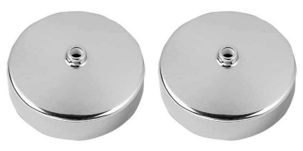 Pack Of 2 X Bg 661ch Polished Chrome Effect Ceiling Roses Amazon