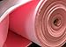 luvfabrics Pink Foam Upholstery Sew 1/2" Craft Padding W/Scrim Backing 60" Automotive Yard Ships Rolled