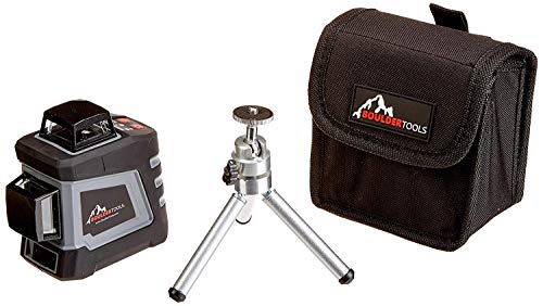 Boulder Tools Laser Level With Tripod, Self-Leveling, Bright, 100 Foot 360-Degree Horizontal And Vertical Cross Line - Thumbnail 7