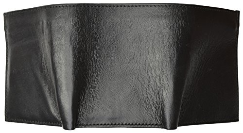 Mens Trifold Wallet Extra Capacity Inside Slots 2 ID Windows by Marshal