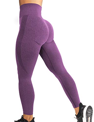 purple workout pants