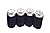 Neoprene Can Cooler Sleeve Collapsible Coolie Economy Bulk Insulation with Stitches Perfect 4 Events,Custom DIY Projects Variety of Colors