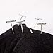 AIEX 150 Pieces Stainless Steel T-Pins Set, 2 inch, 1 inch, 1-1/4 inch, Metal T Shaped Pins Bulk for Wigs,Sewing,Blocking and Knitting