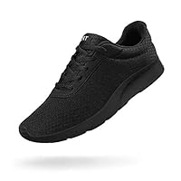 Runfon Mens Running Walking Shoes Tennis Sneaker（Black A，10）