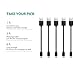 Micro USB Cable Android, THUSTAR Family 5-Pack (1ft, 3ft, 6ft) USB to Micro USB Cables High Speed USB2.0 Sync and Charging Cables for Samsung, HTC, Motorola, Nokia, Kindle, MP3, Tablet and more