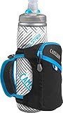 CamelBak Quick Grip Chill Handheld Water Bottle, Black/Atomic Blue, One Size