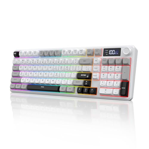 Wireless Gaming Keyboard with Smart Display