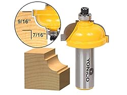 YONICO Classical Cove Router Bits Edge Forming