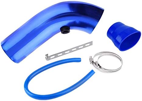 3''/76mm Universal Car Automobile Racing Cold Air Intake Filter Alumimum Pipe Hose Tube Kit