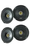 KICKER (4) 43CSC654 CSC65 6.5" 6-1/2" 1200w 4-Ohm Car Audio Coaxial Speakers