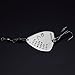 O.RIYA I Love You Hand Stamped Lure Fisherman Gift - Groom Gift, from Daughter (Grey)
