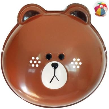 Amazon お面 ブラウン Line 1枚入 お楽しみグッズ 紙風船 付きセット 縁日用品 おもちゃ