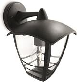 Philips myGarden Creek Outdoor Wall Light Black 60 W E27 (Bulb Not Included) view 3
