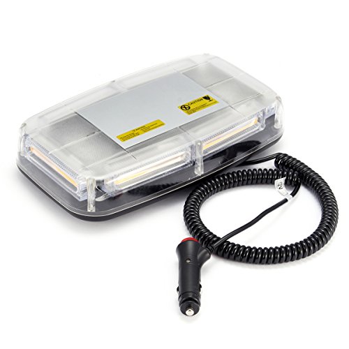 AMBOTHER Amber Emergency Strobe Lights Bar 17 Modes