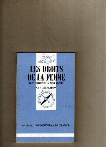 Télécharger Les droits de la femme des origines à nos jours, 5e édition